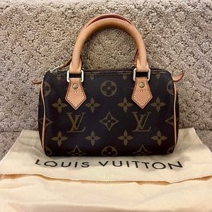 Authentic Louis Vuitton monogram mini HL SPEEDY